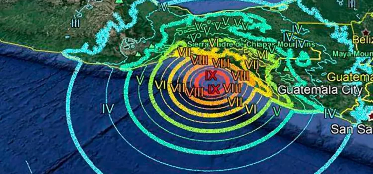 Chiapas, la tercer entidad con mayor actividad sísmica del país