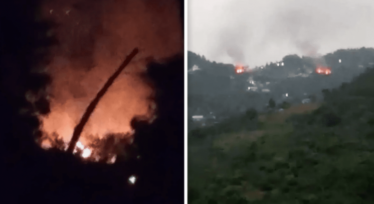Reportan quema de casas en la comunidad de Chenalhó, Chiapas
