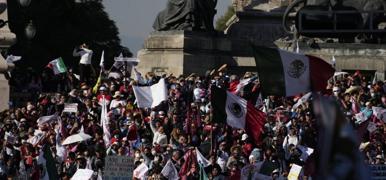 Marcharon 1.2 millones de personas con López Obrador