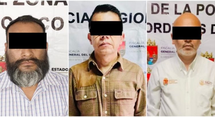 Detiene Fiscalía de Chiapas a tres ex funcionarios