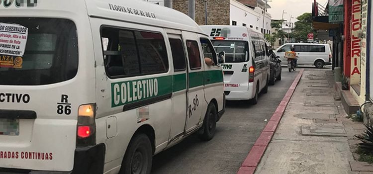 Por inseguridad en Tuxtla, transportistas confirman reducción a horario de servicio