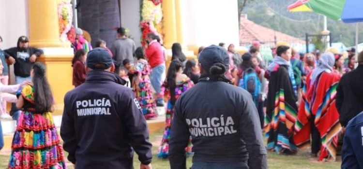 Más de 100 elementos de seguridad resguardan San Cristóbal