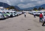 Con protesta, transportistas exigen seguridad en carreteras de San Cristóbal