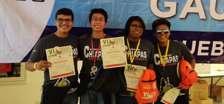 Estudiantes de Chiapas ganan oro y bronce en Concurso Nacional de Matemáticas