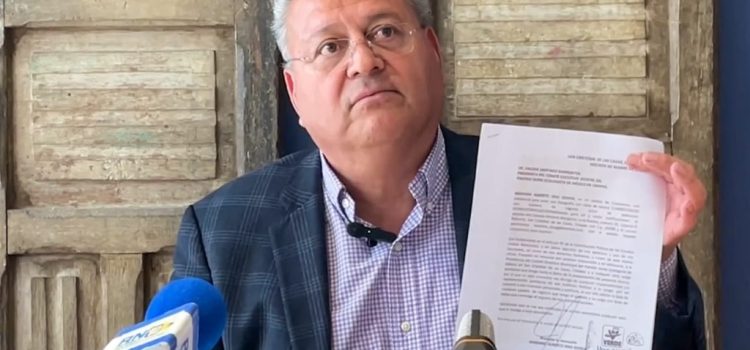 Alcalde de San Cristóbal de las Casas, renuncia al PVEM