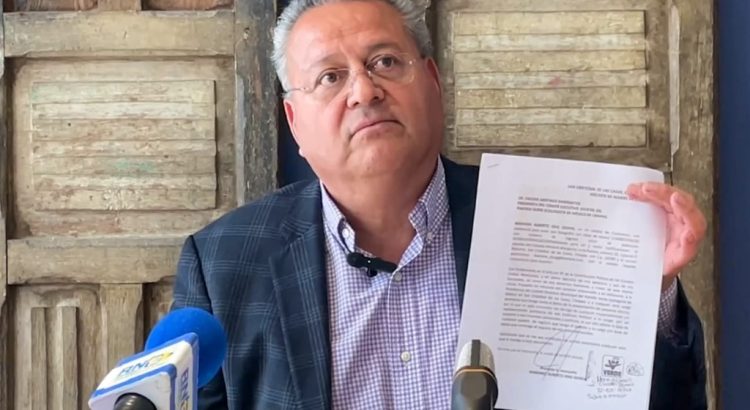 Alcalde de San Cristóbal de las Casas, renuncia al PVEM
