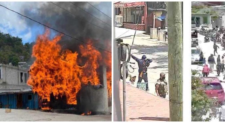 Terror en Chiapas, se viven 8 horas de violencia en San Cristóbal
