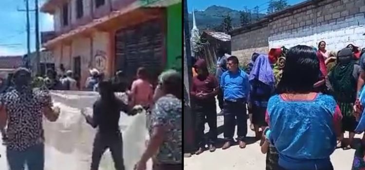Manifestantes exigen presentación con vida de personas desaparecidas en Pantelhó