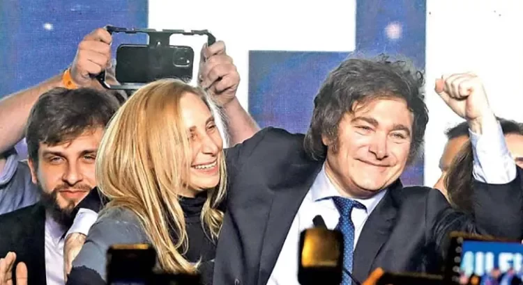 Gana Milei las elecciones presidenciales en Argentina