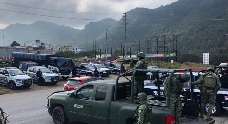 Dispositivo de seguridad evita bloqueo carretero anunciado por indígenas en Chiapas