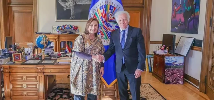 Pide Xóchitl Gálvez a la OEA observar las elecciones del 2 de junio Pide Xóchitl Gálvez a la OEA observar las elecciones del 2 de junio
