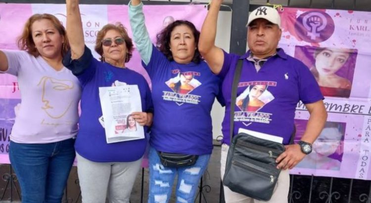 Madres y padres marchan por justicia en casos de feminicidio en Chiapas