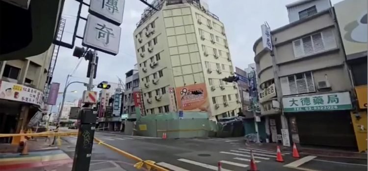 Sacuden temblores a Taiwán