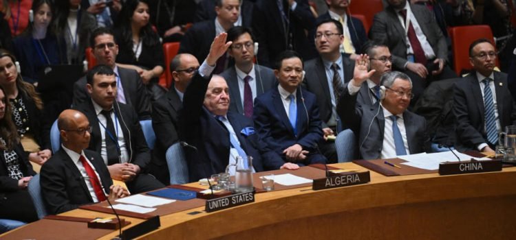 Veta Estados Unidos la adhesión de Palestina a la ONU