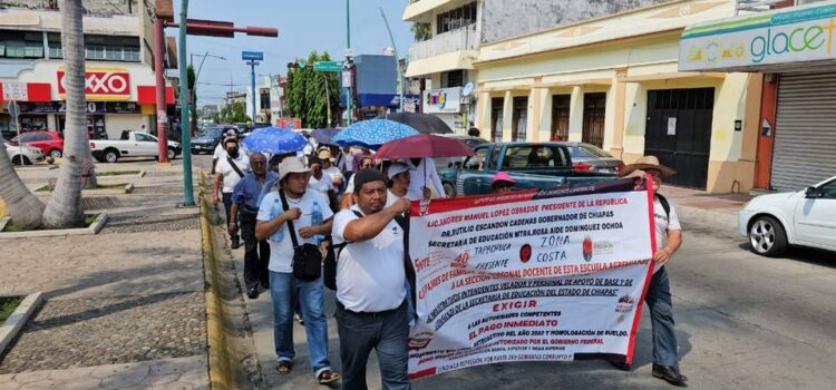 Más del 70% de docentes confirman paro de labores en Chiapas