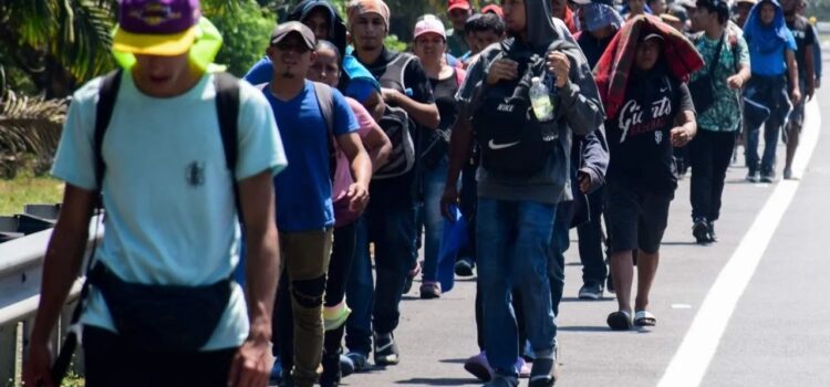 Sale de Chiapas una nueva caravana migrante rumbo a CDMX