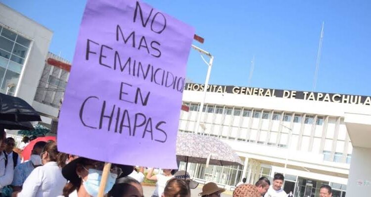 Suman 13 feminicidios en Chiapas durante este 2024