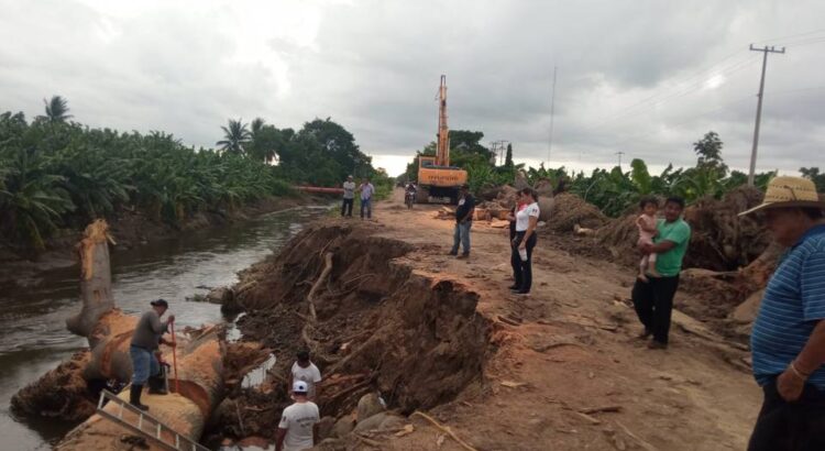 Fuertes lluvias afectan 44 municipios de Chiapas