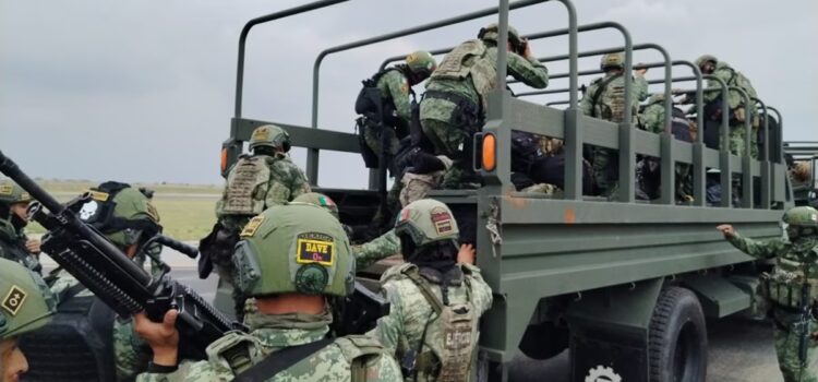 Arriban refuerzos militares a Chiapas