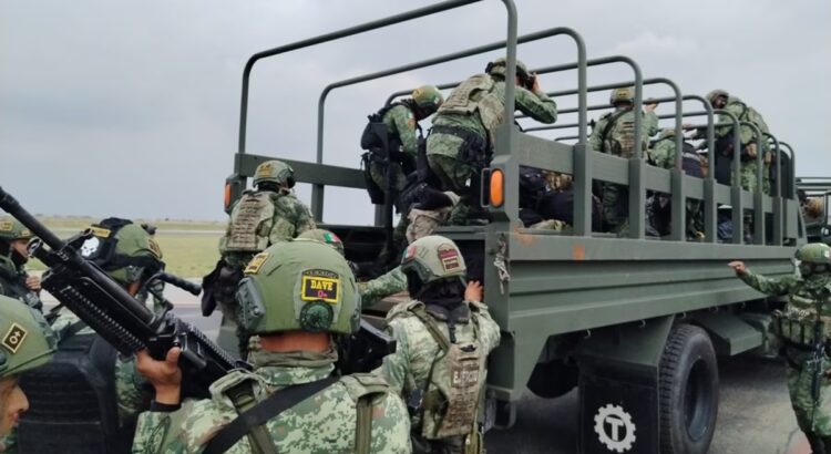 Arriban refuerzos militares a Chiapas