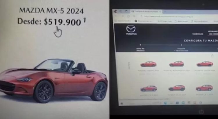 Joven Chiapaneco intenta comprar un Mazda por 500 pesos