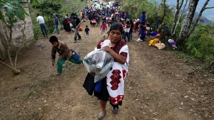 Gobierno Federal atiende a 200 personas desplazadas en Guatemala debido a violencia en Chiapas