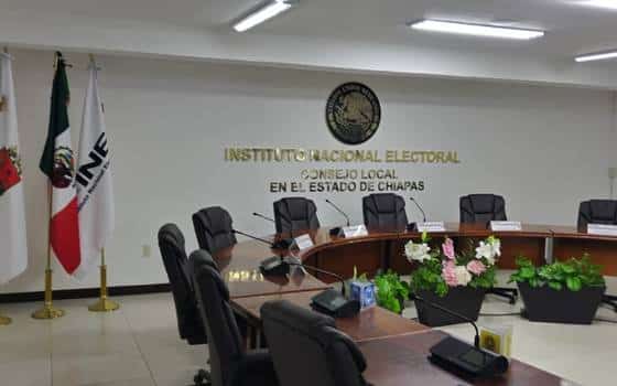 INE define 40 sedes para elecciones en Chiapas