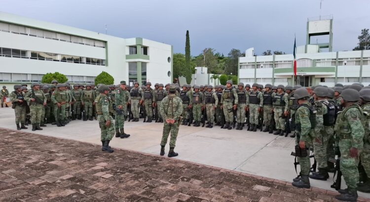 Sedena despliega 200 elementos en Chiapas para reforzar el combate al crimen organizado