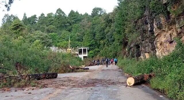 Pobladores de Chiapas obligados a participar en bloqueos carreteros por cárteles