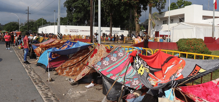 Migración en la capital de Chiapas: miles de migrantes varados en condiciones precarias