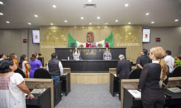 Mujeres chiapanecas son relegadas en el Congreso del Estado