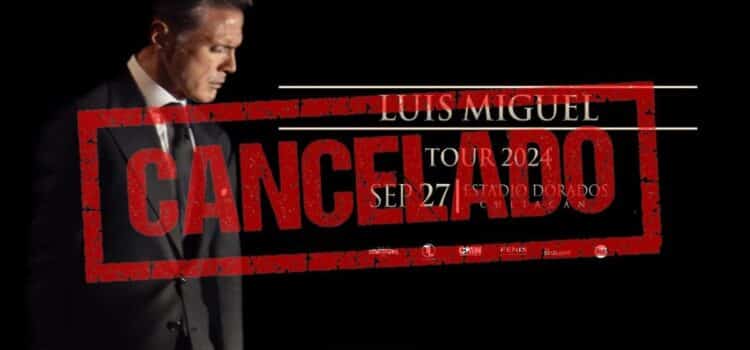 Suspenden concierto de Luis Miguel en Chiapas debido a la inseguridad