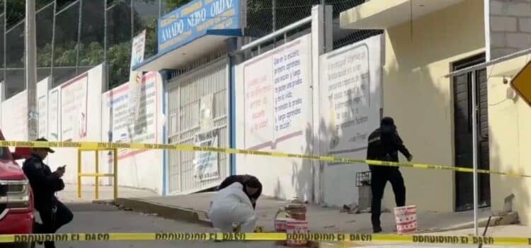 Encuentran un dedo humano en una primaria de Chiapas