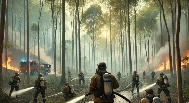 Semahn refuerza acciones contra incendios forestales en Chiapas