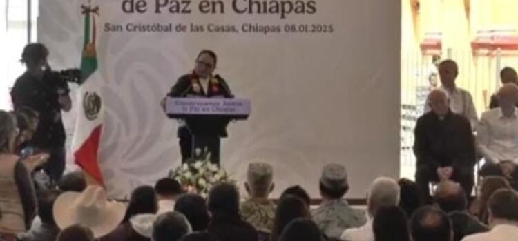 Chiapas presenta estrategia de construcción de paz