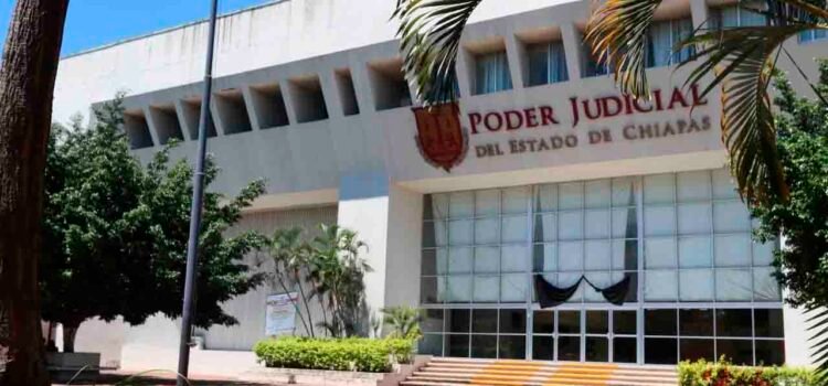 Paran actividades en Poder Judicial de Chiapas