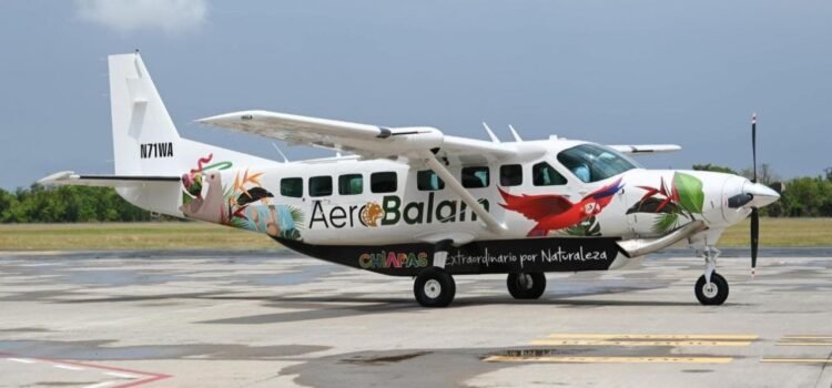 Chiapas pone en marcha AeroBalam, primera aerolínea regional