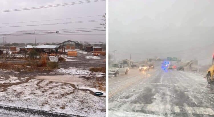 Lluvia y granizada deja afectaciones