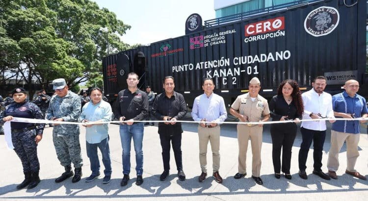Chiapas fortalece estrategia de seguridad con unidades Kanan