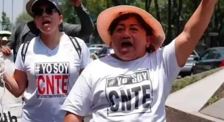 CNTE pone fin a paro y plantón en la Ciudad de México