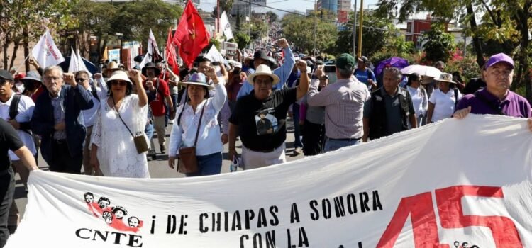 Autoridades escolares airman que el paro de la CNTE no afectó educación en Chiapas