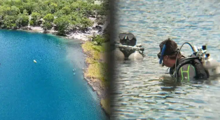 Hombre desaparece tras ingresar a nadar en la laguna Koila, Chiapas