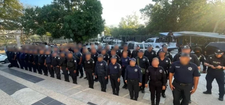 Más de 400 policías han sido detenidos en Chiapas en operativos contra la corrupción
