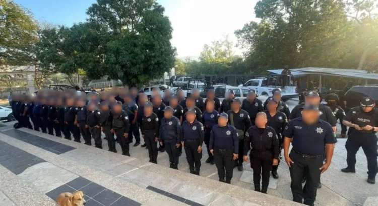 Más de 400 policías han sido detenidos en Chiapas en operativos contra la corrupción