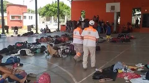Se desintegra la caravana migrante en Chiapas