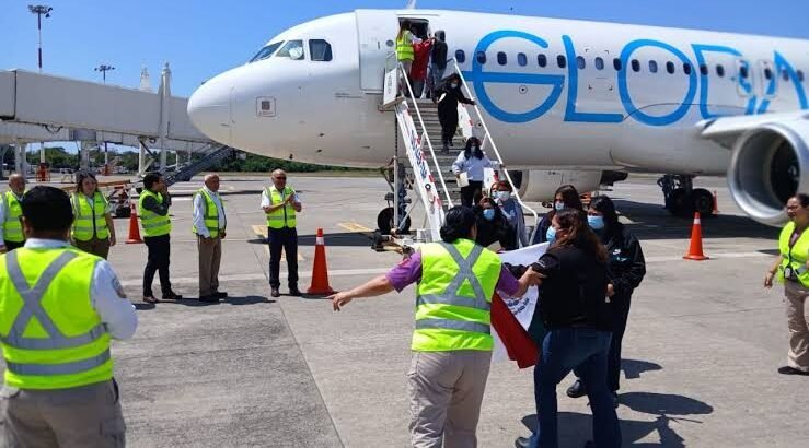 Arriban a Chiapas 216 repatriados por vía aérea