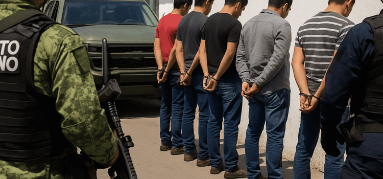 Las autoridades detienen a seis presuntos integrantes del cártel de Sinaloa en Chiapas Las autoridades detienen a seis presuntos integrantes del cártel de Sinaloa en Chiapas