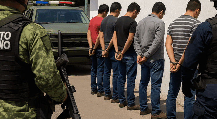 Las autoridades detienen a seis presuntos integrantes del cártel de Sinaloa en Chiapas