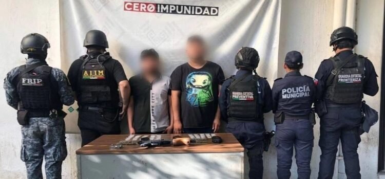 Detienen en Chiapas a 2 elementos centroamericanos del “Cártel de Sinaloa” Detienen en Chiapas a 2 elementos centroamericanos del “Cártel de Sinaloa”