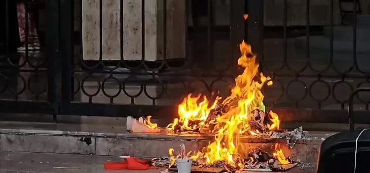 Colectivas trans exigen justicia y derechos frente al Congreso de Chiapas